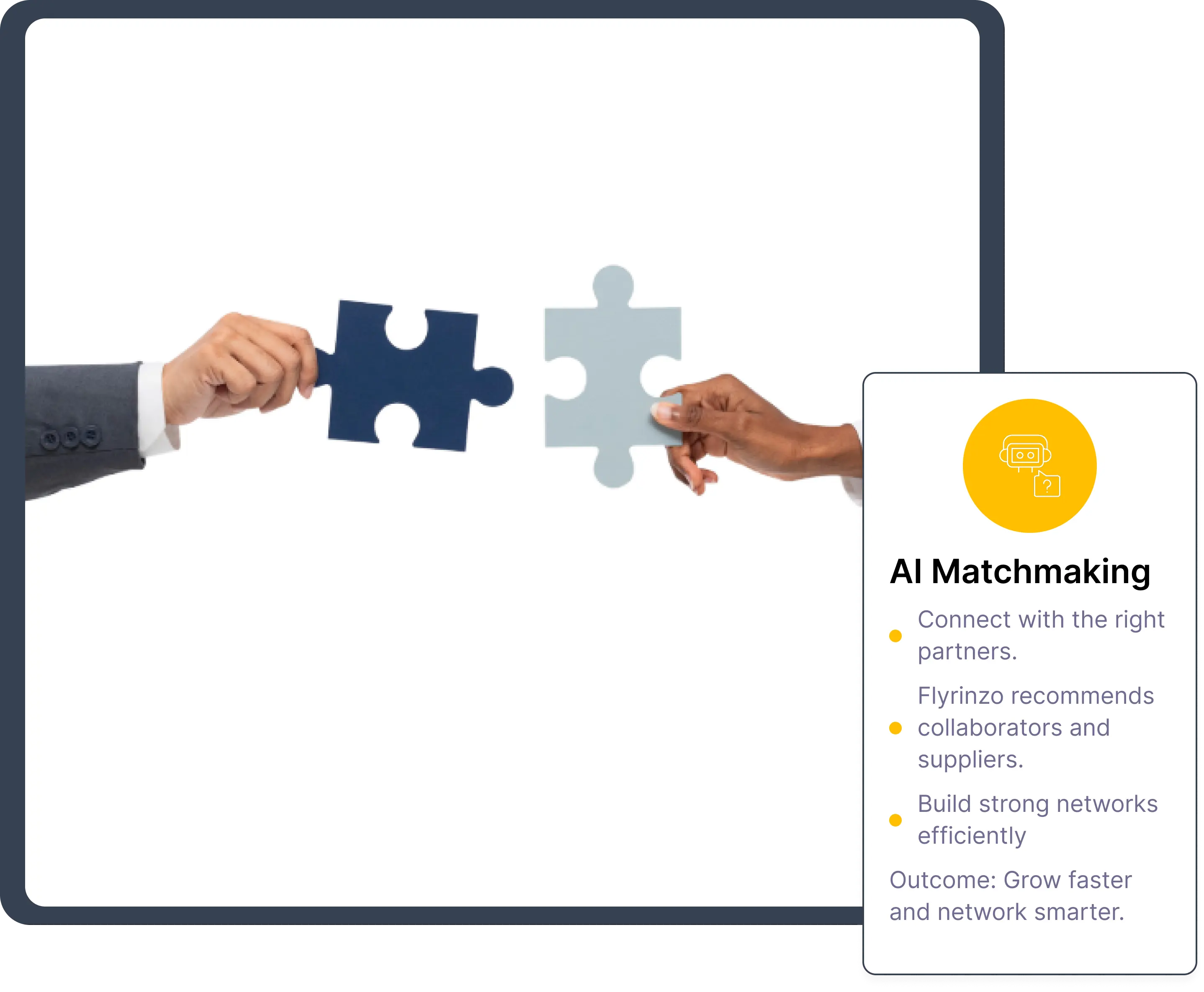 AI Matchmaking — connect with the right partners